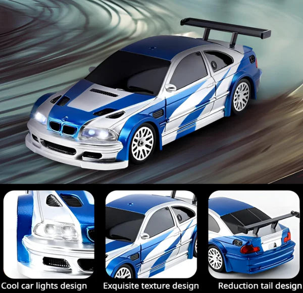 MOST WANTED BMW M3 GTR RC DRIFT CAR
