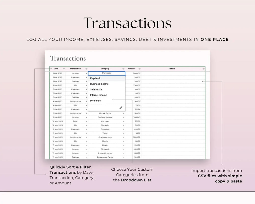 Paycheck Budget V-1 - MintLabs