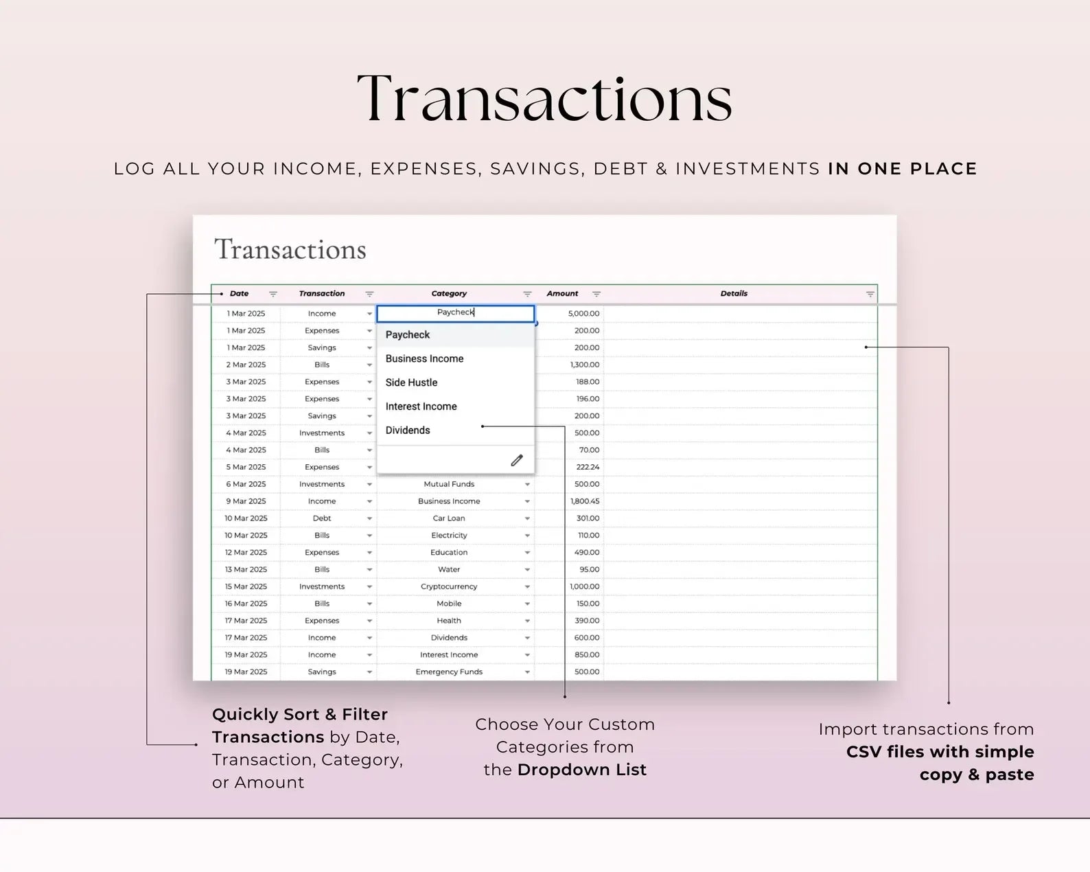Paycheck Budget V-1 - MintLabs