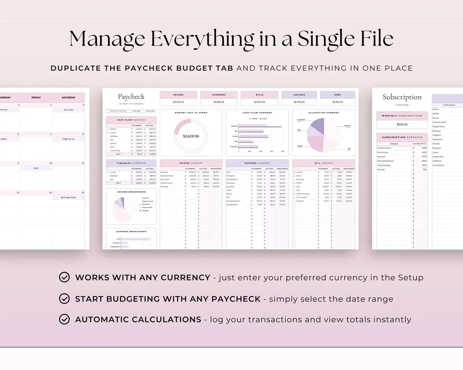 Paycheck Budget V-1 - MintLabs