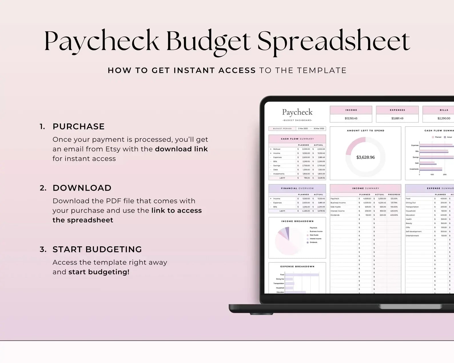 Paycheck Budget V-1 - MintLabs